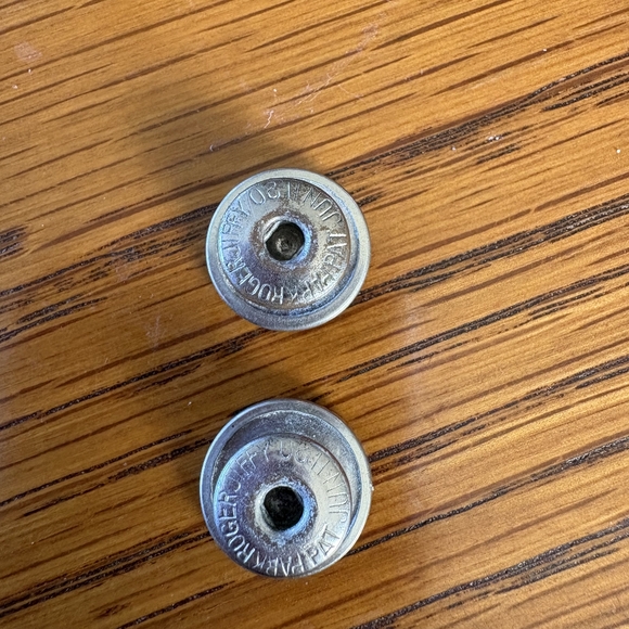 Antique mother of pearl snap cufflinks - Picture 8 of 8